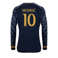 Real Madrid Luka Modric #10 Bortatröja 2023-24 Långärmad